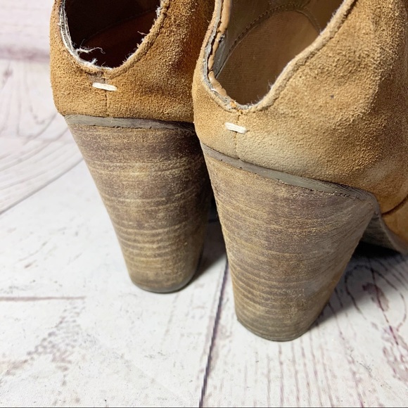 Dolce Vita Slip On Mules Western Suede Bootie 11 - Picture 7 of 11
